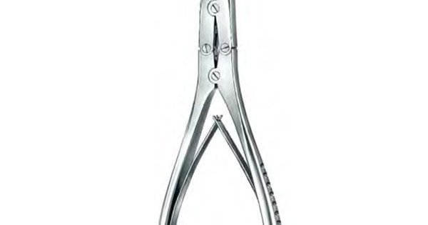 Ruskin Bone Rongeur 7 STR - Orthopedic Surgical Instrument, New, Made In Pakistan