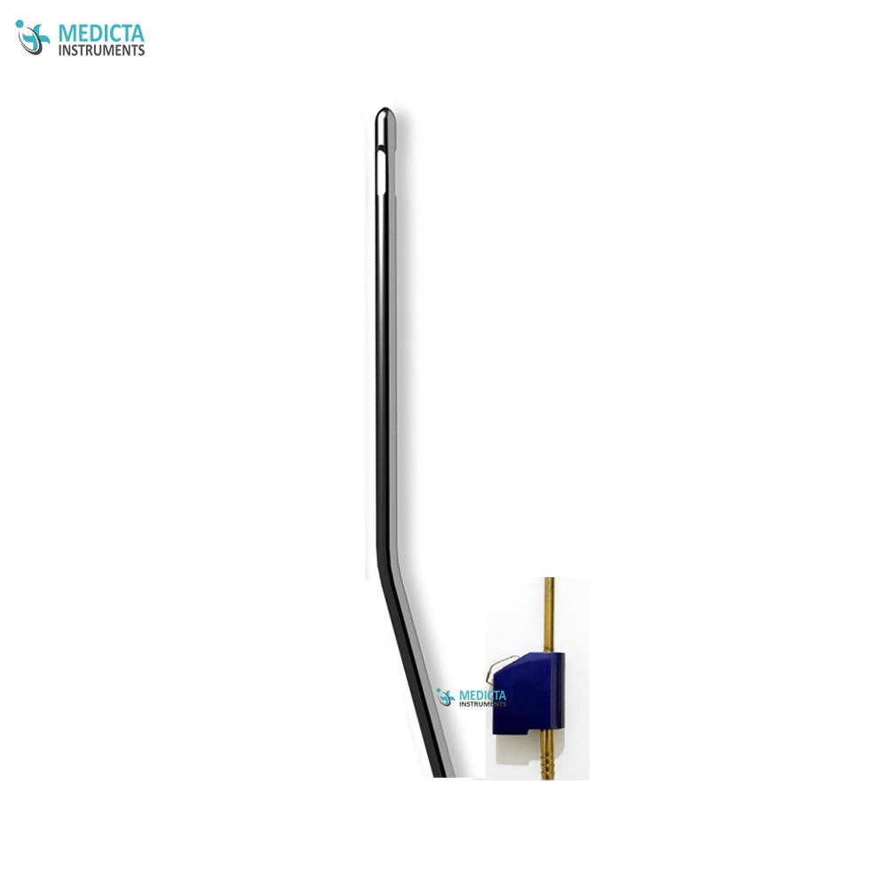 Bent Mercedes Microaire Cannula Ø 3.0 mm X 30 cm