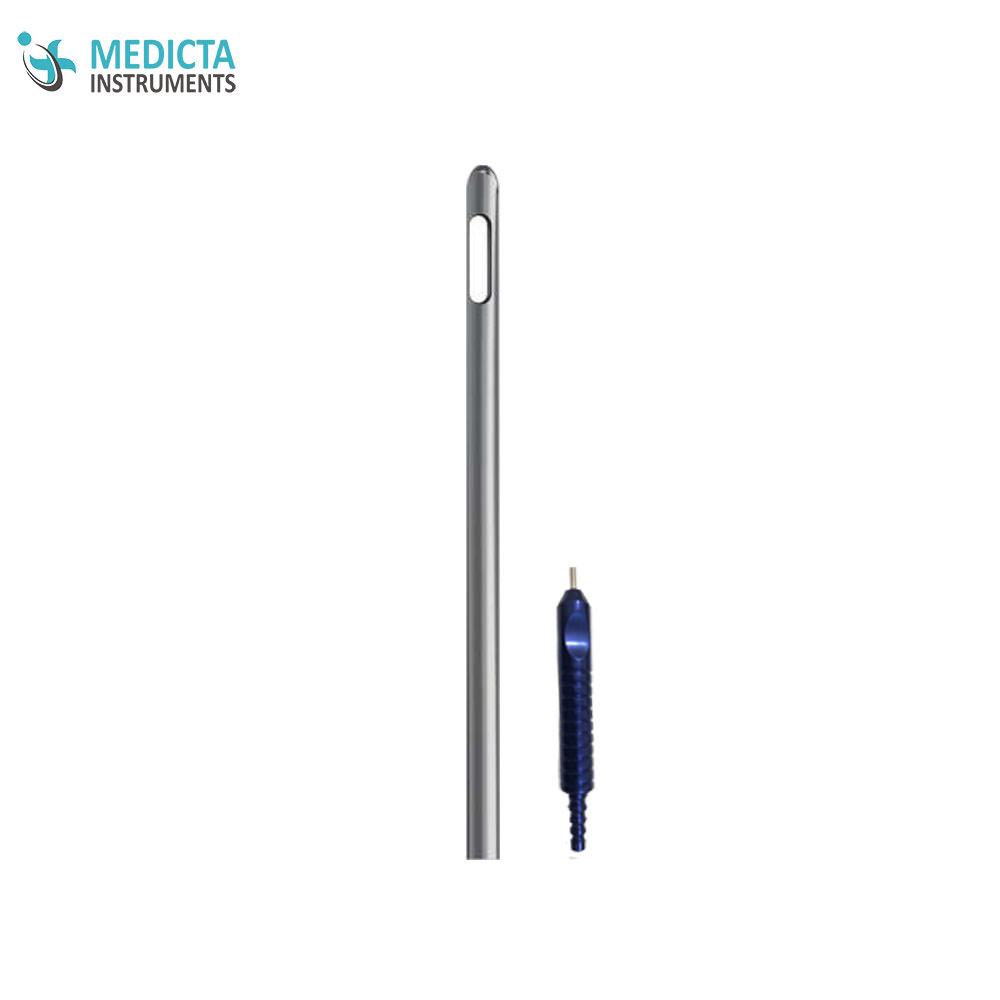 Cobra Style Round Tip General Suction Power Cannula Ø 2 mm X 15 cm