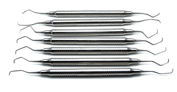 Dental Gracey Curettes Set of 7 PCS - Medicta Instruments