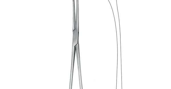 Maier’s Uterine Polypus Forceps 9" Straight — German Grade, 2 Pcs, Surginstruments