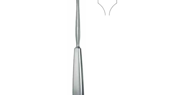 Volkmann Retractor Sharp Three Prongs 21.5cm - Medicta Instruments