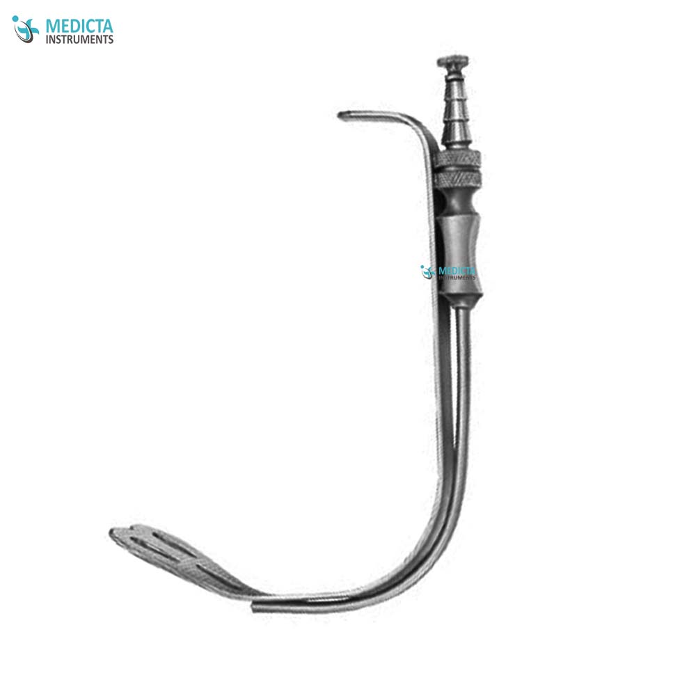 Breast Retractor With suction 13cm, 3cm Blade, with 4mm suction