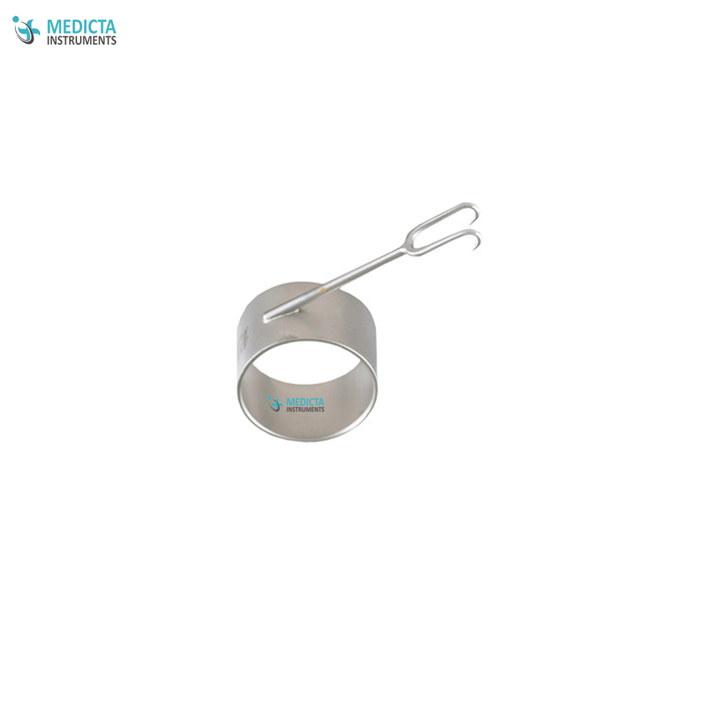 Cottle Thumb Hook, 8mm Double Prong, Thumb Ring 3.8cm