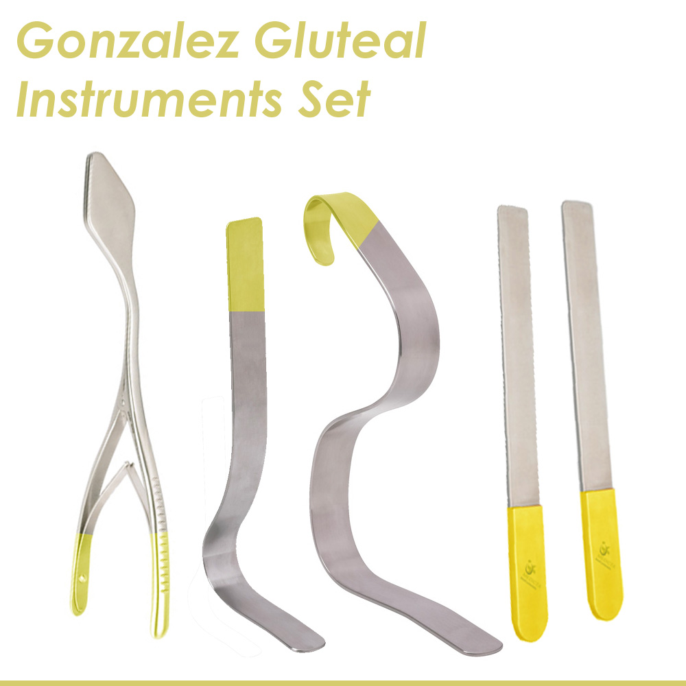 Gonzalez Gluteal Instruments Set