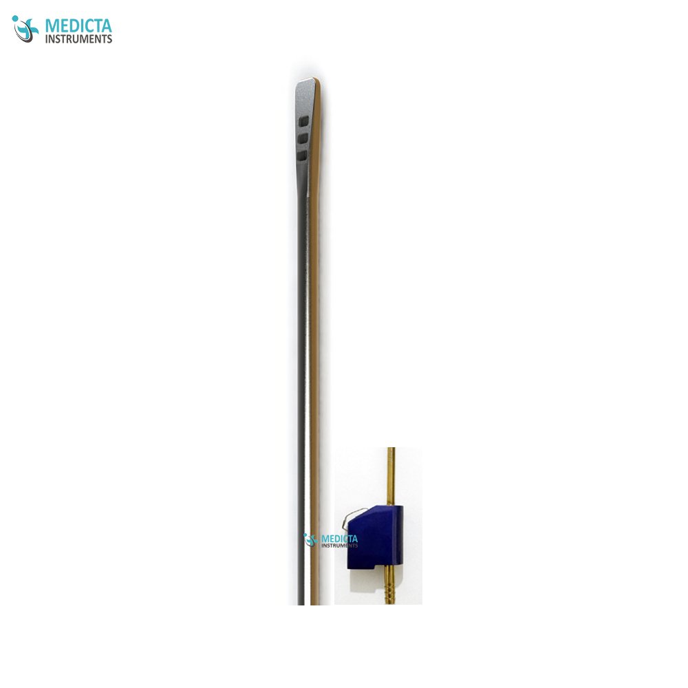 Spatula (Two-Hole) Microaire Cannula Ø 3.0 mm X 15 cm