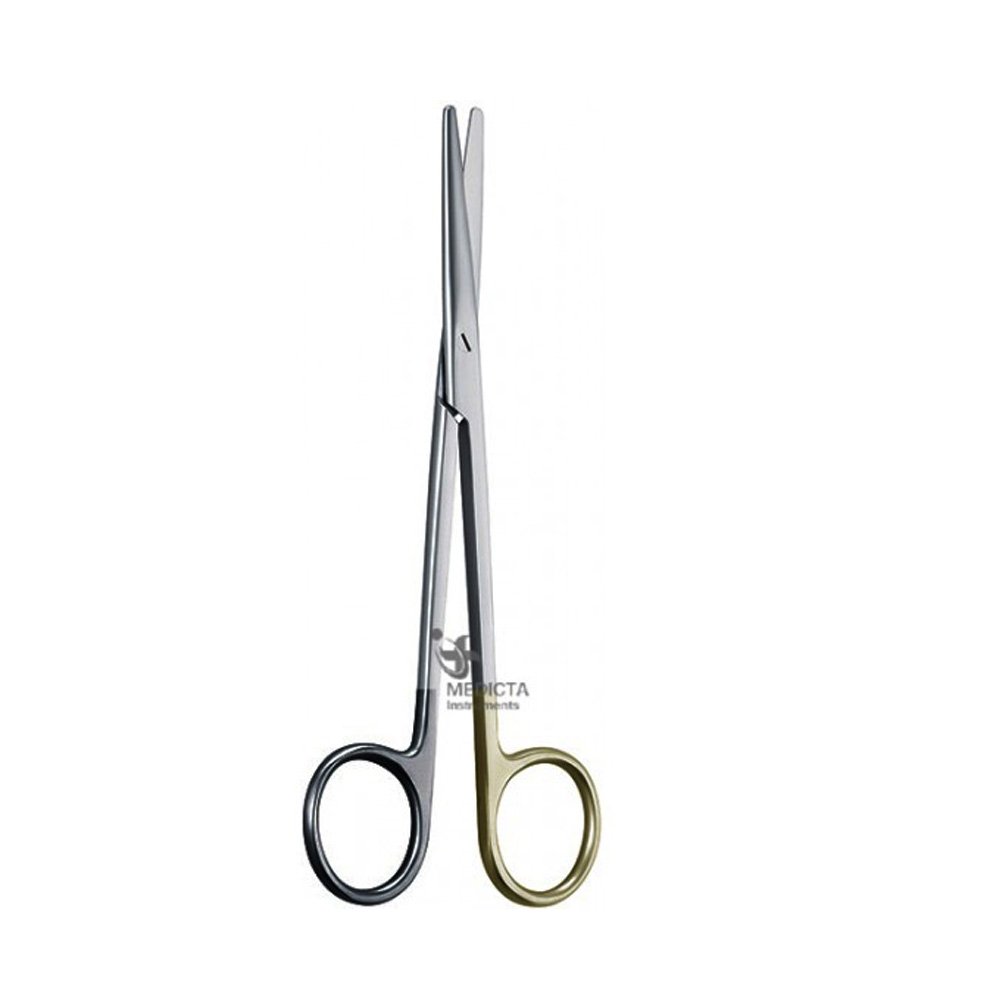 3-Pack HTI Premium Metzenbaum Scissors – 7" Curved, Autoclavable – Dental & Surgical Use