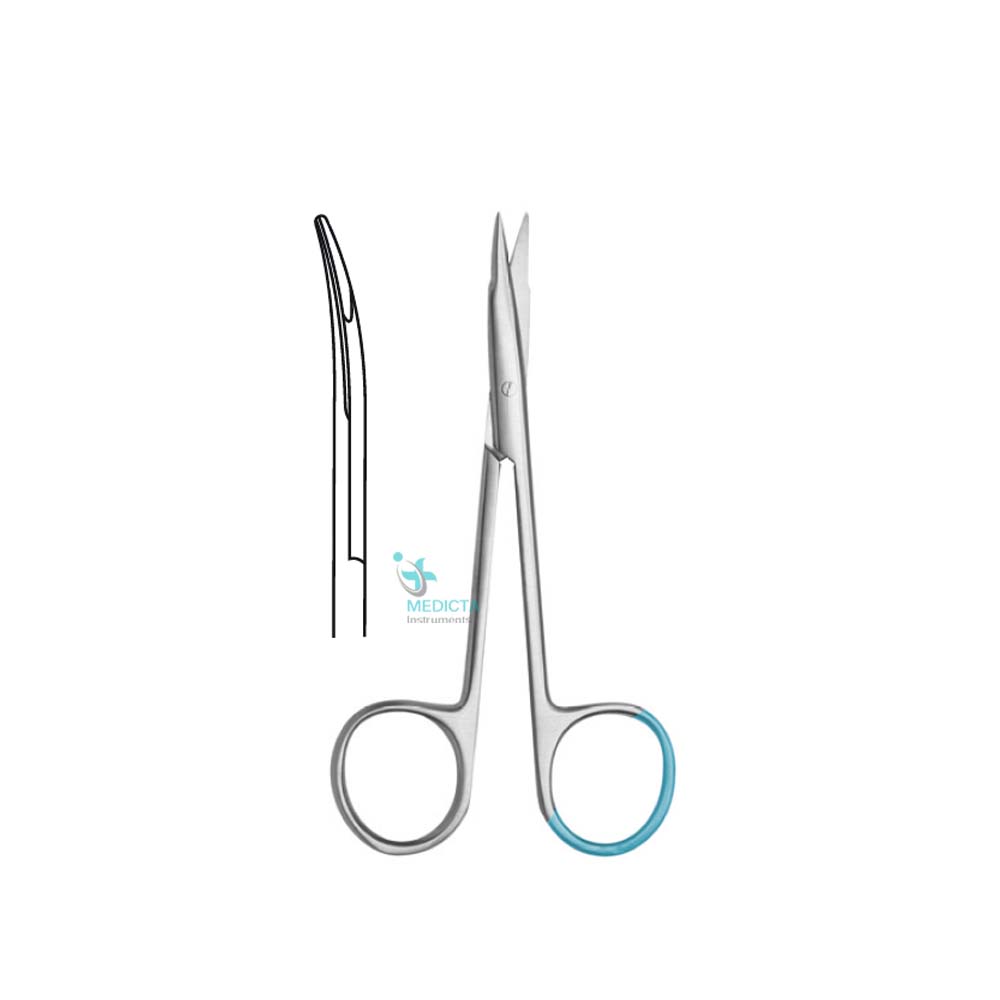 Single Use Surgical Stevens Scissor blunt,Curved 12.5cm