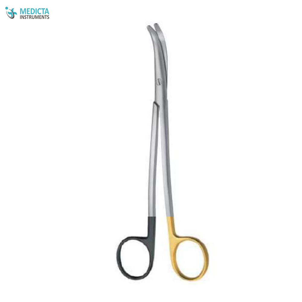 Quinby Scissors Curved 13cm - Dental Gum Scissors