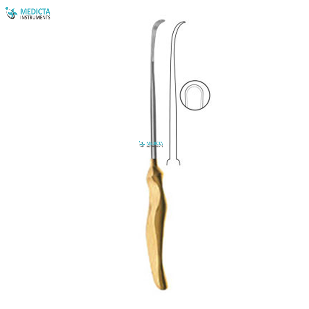 Transoral Dissector Ergo Handle Curved 23.5cm 