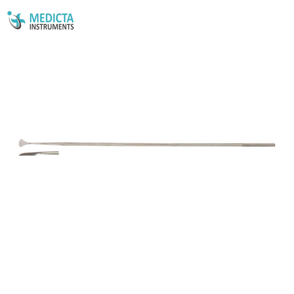 Instruments For Endolaryngeal Microsurgery, sickel knife, straight 23 cm/ 9”