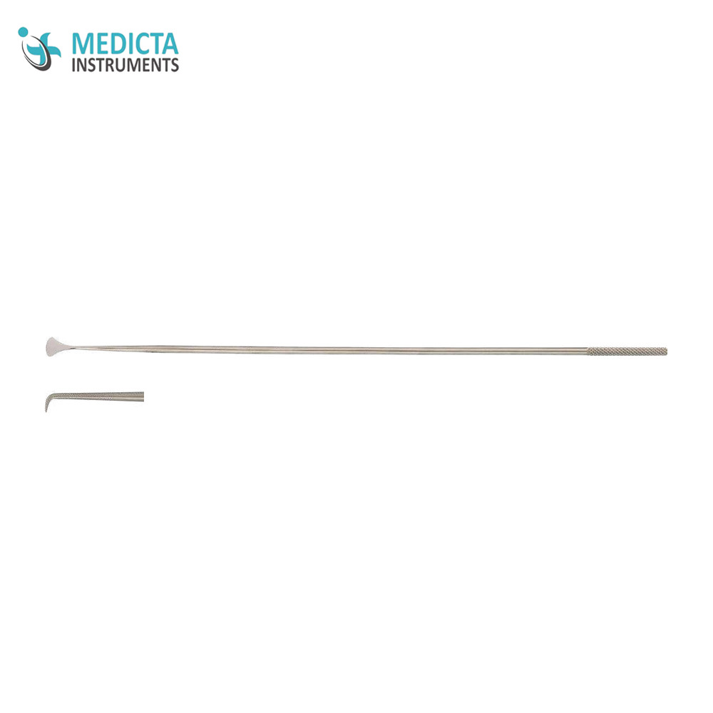Instruments For Endolaryngeal Microsurgery, hook, with probe end 90° 23 cm/ 9”