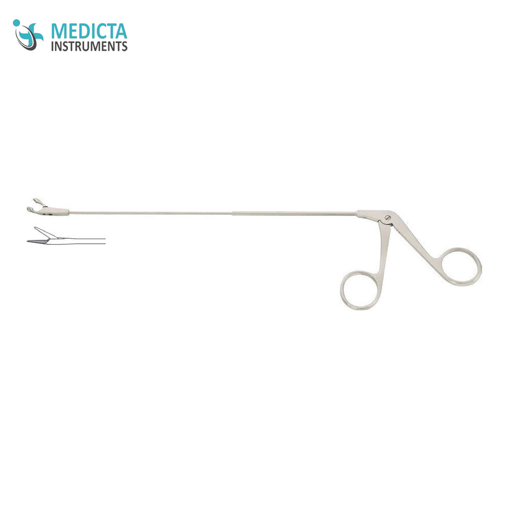 Grasping Forceps straight Instruments For Endolaryngeal Microsurgery 2mm