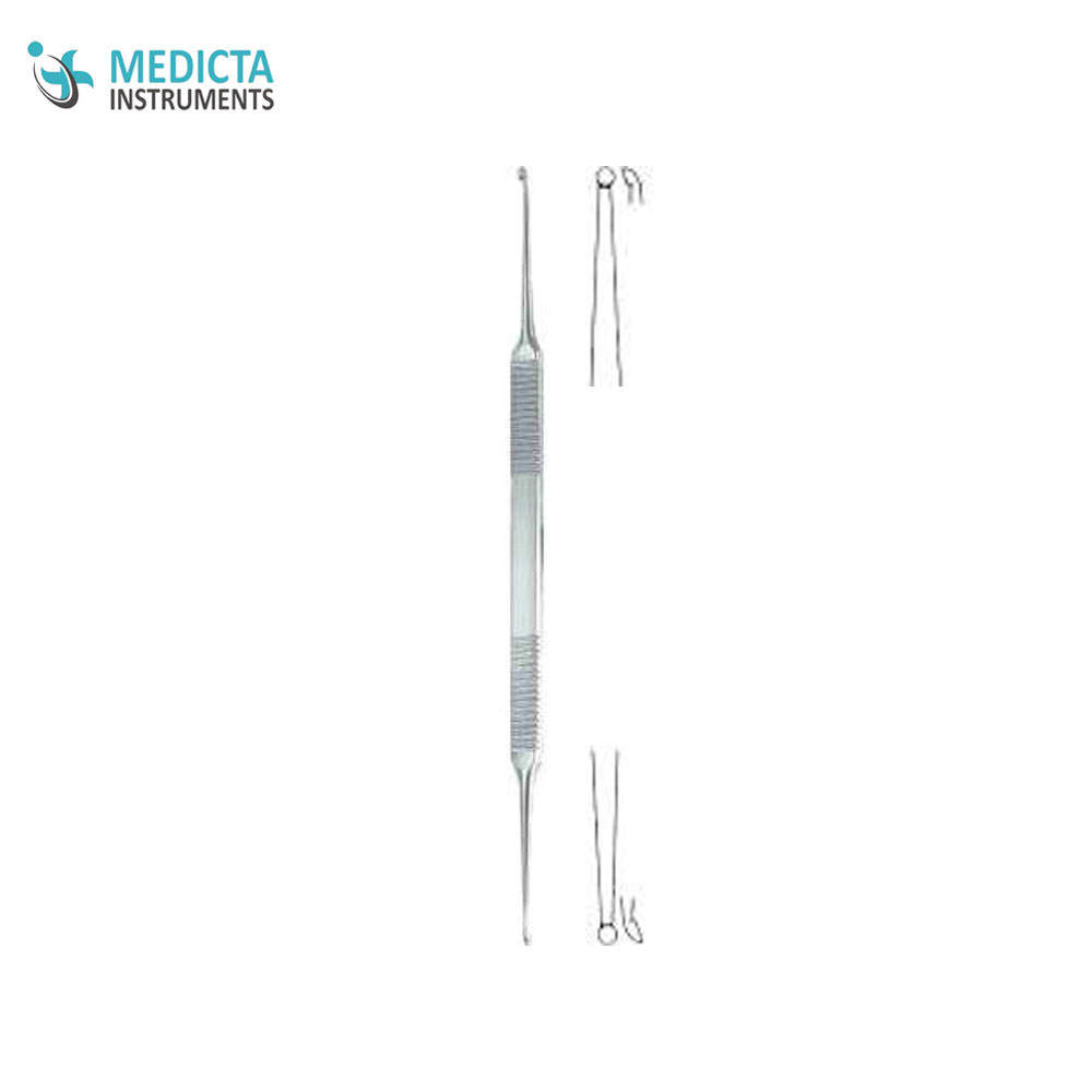 HOUSE Micro Curettes 14.5cm/5¾ " 1.5mm, 1.8 mm