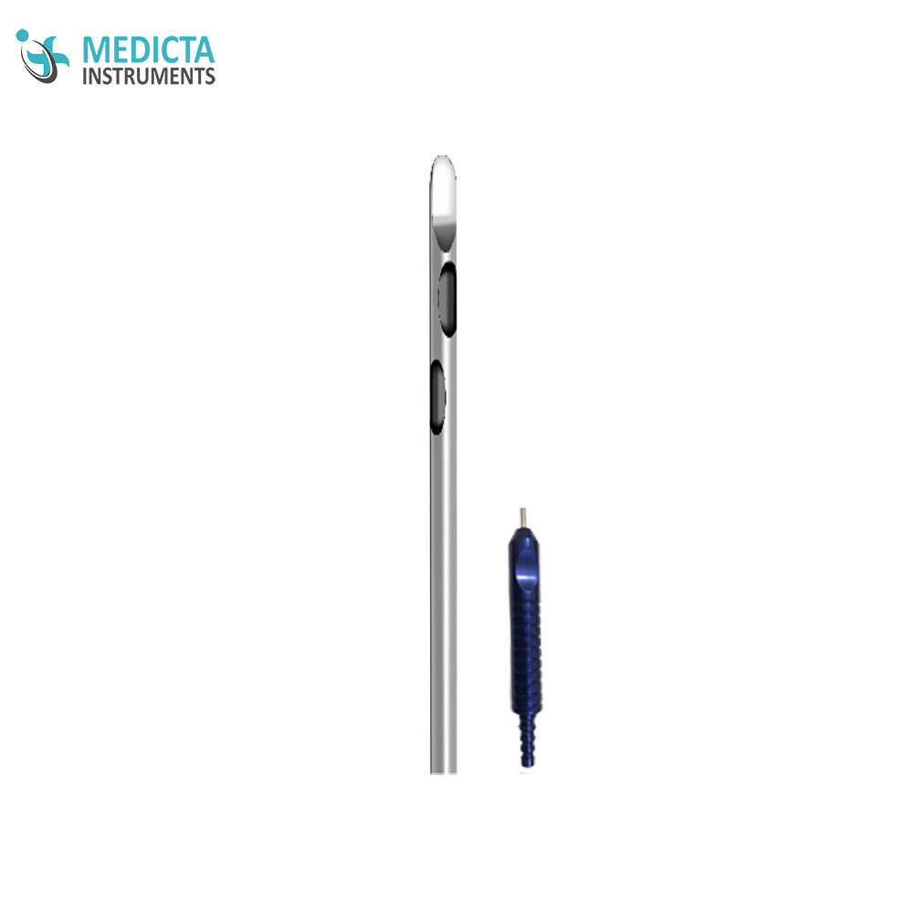 Tapperd Tip Two Spiral Holes Power Cannula Ø 2 mm X 30 cm