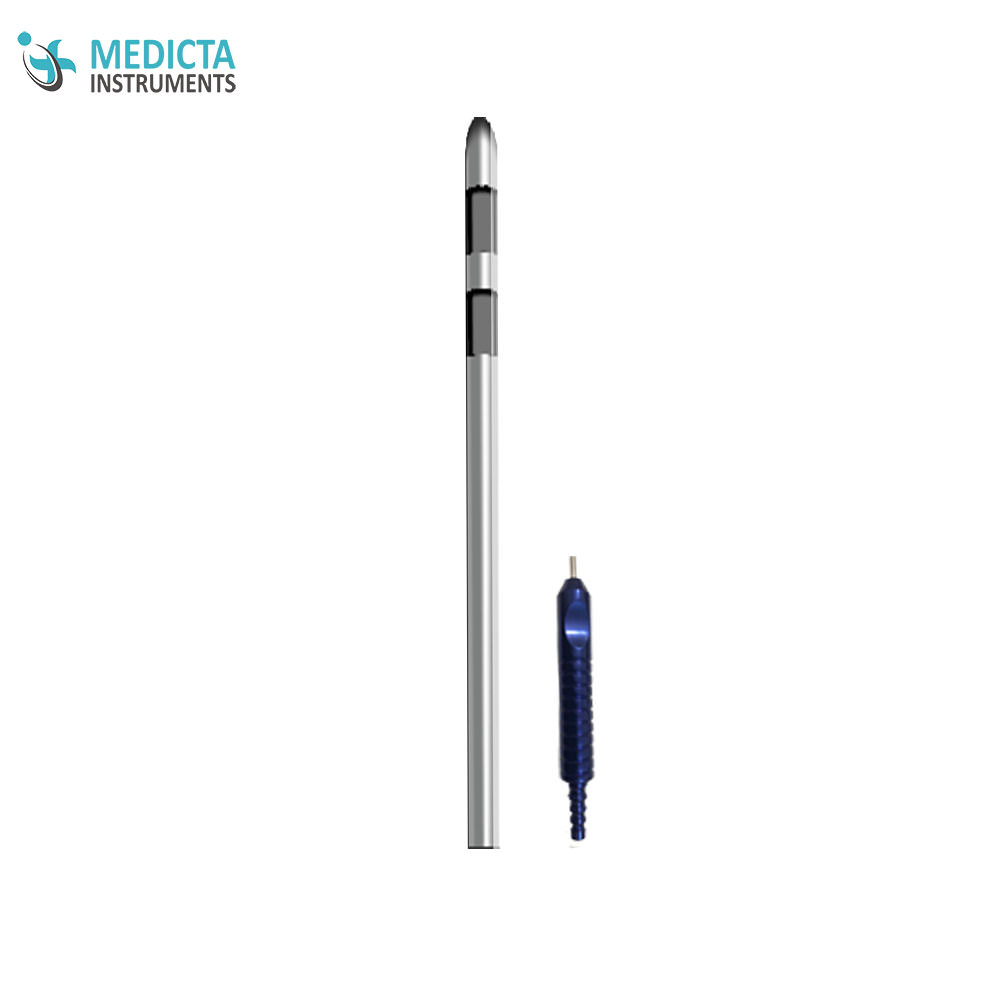 Two Square-In Line Power Cannula Ø 2 mm X 15 cm