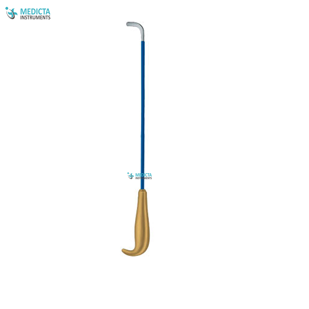 Breast Dissector, angulated insulated 33cm long, 22cm Working Length