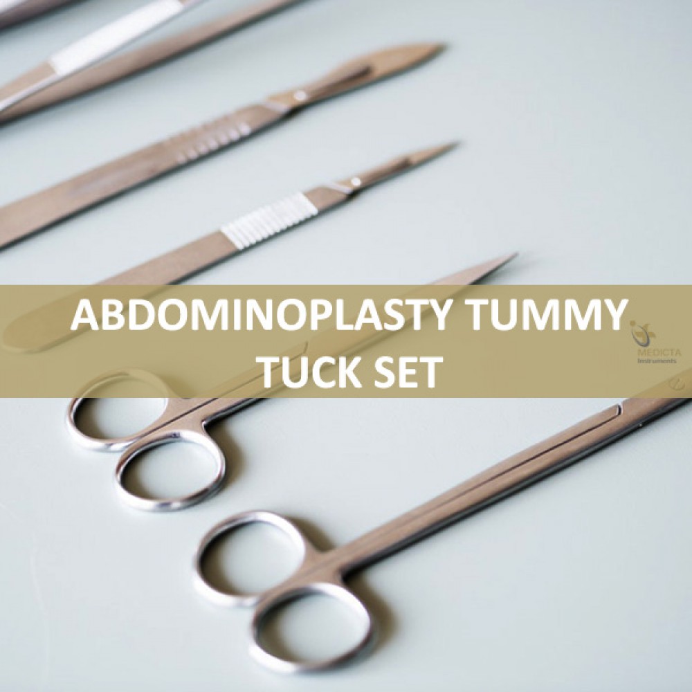 Abdominoplasty Tummy Tuck Set / Abdominal Surgery Set